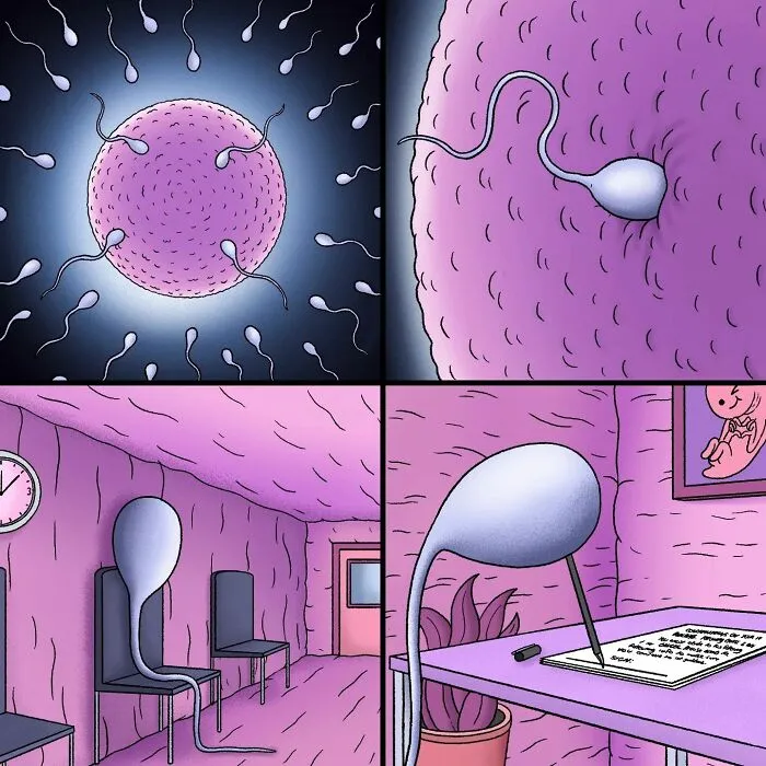 37 Darkly Humorous Comics That Illustrate Surreal Stories, By Alex Gamsu Jenkins
