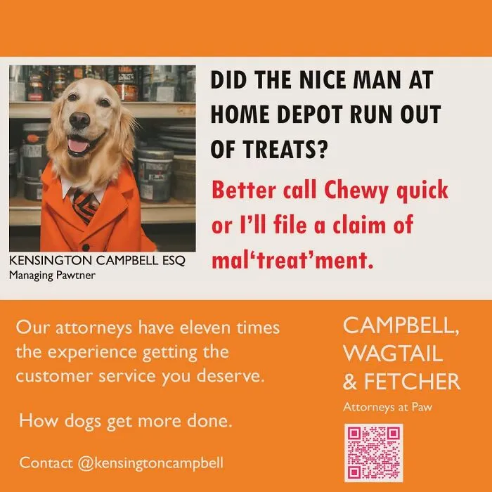 A Series Of Parody Ads For All The Dogs Seeking Attorney Services By Kensington Campbell (26 New Pics)