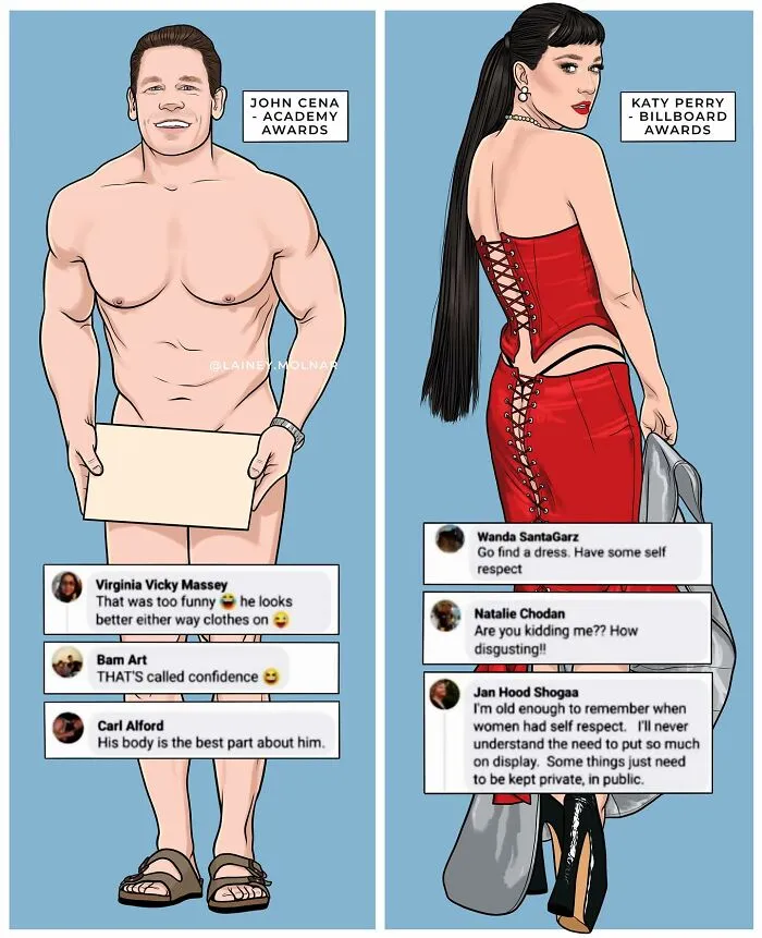 Artist Makes Comics About Social Stereotypes For Women (23 New Pics)