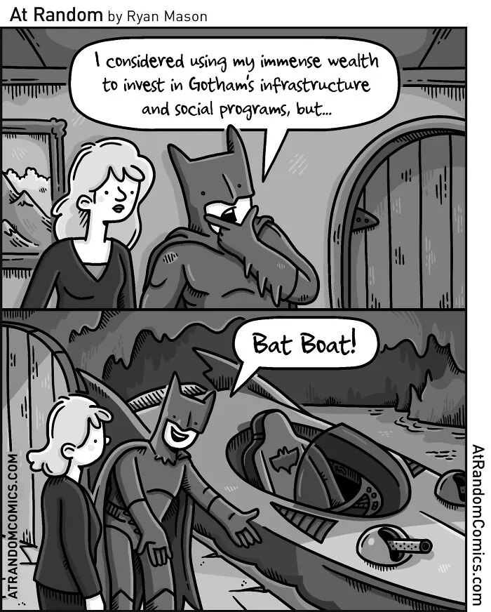 “At Random Comics”: 36 Witty Single-Panel Cartoons By This Artist (New Pics)
