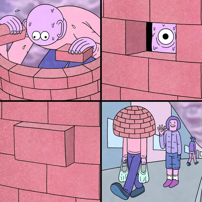 37 Darkly Humorous Comics That Illustrate Surreal Stories, By Alex Gamsu Jenkins