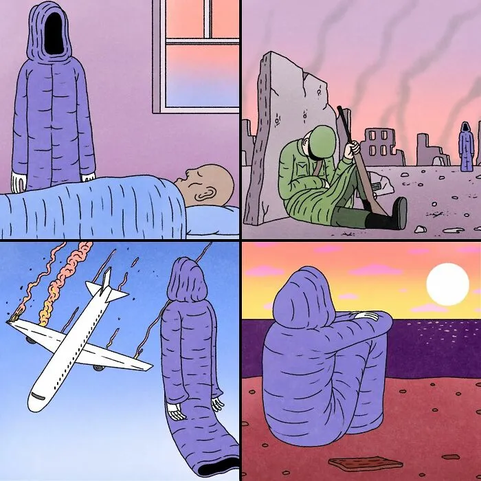 37 Darkly Humorous Comics That Illustrate Surreal Stories, By Alex Gamsu Jenkins