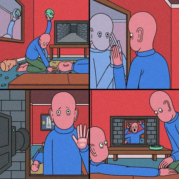 37 Darkly Humorous Comics That Illustrate Surreal Stories, By Alex Gamsu Jenkins