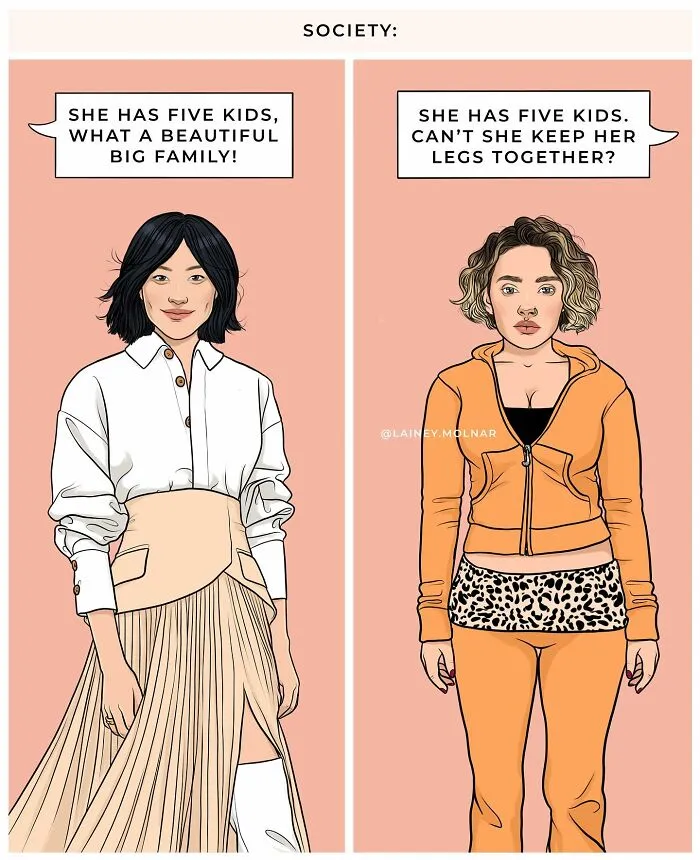 Artist Makes Comics About Social Stereotypes For Women (23 New Pics)