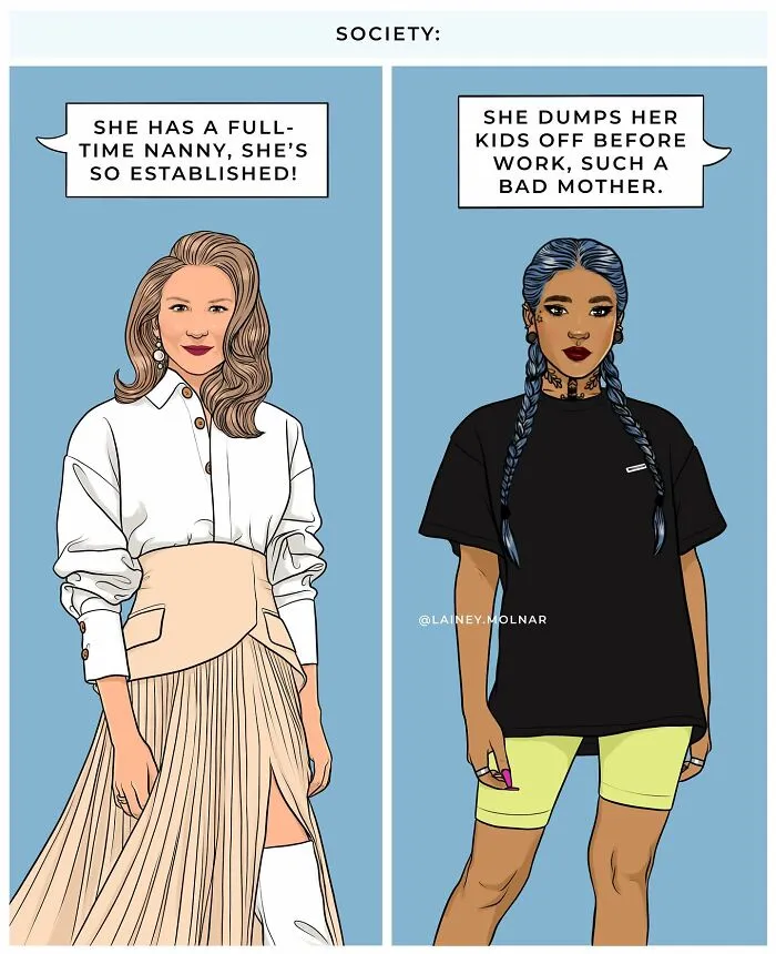 Artist Makes Comics About Social Stereotypes For Women (23 New Pics)