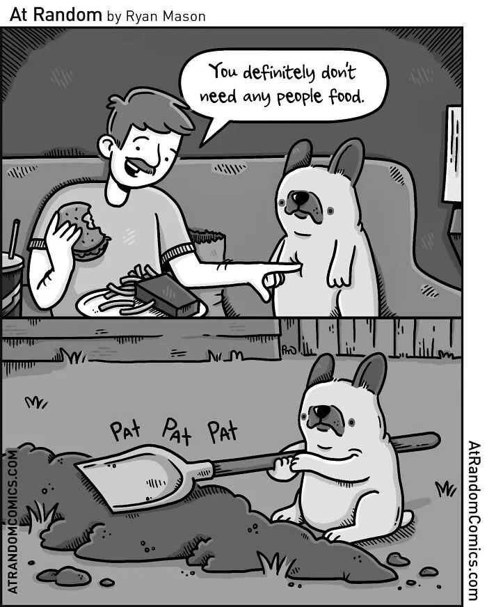 “At Random Comics”: 36 Witty Single-Panel Cartoons By This Artist (New Pics)