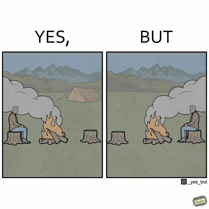 26 Newest “Yes, But” Comics That Continue To Expose Our Society’s Contradictory Nature