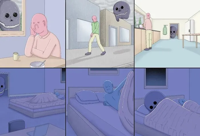37 Darkly Humorous Comics That Illustrate Surreal Stories, By Alex Gamsu Jenkins