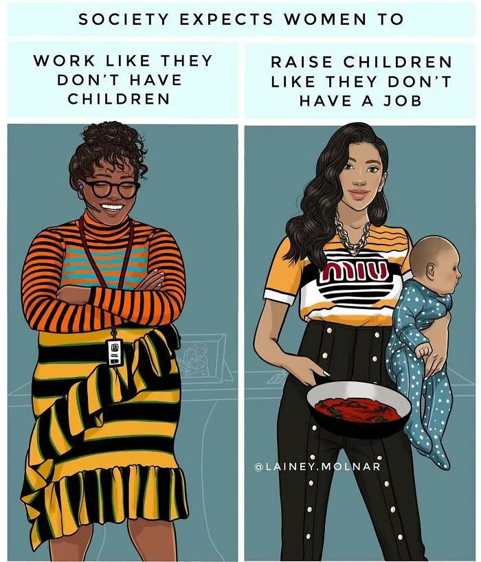 Artist Makes Comics About Social Stereotypes For Women (23 New Pics)
