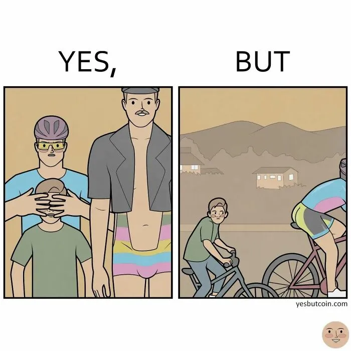26 Newest “Yes, But” Comics That Continue To Expose Our Society’s Contradictory Nature