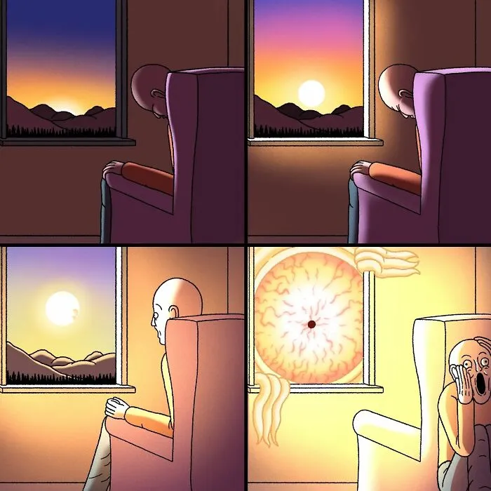 37 Darkly Humorous Comics That Illustrate Surreal Stories, By Alex Gamsu Jenkins