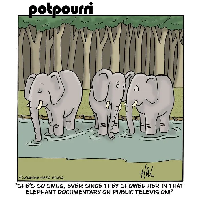 30 Witty One-Panel Comics By ‘Laughing Hippo Studio’ (New Pics)