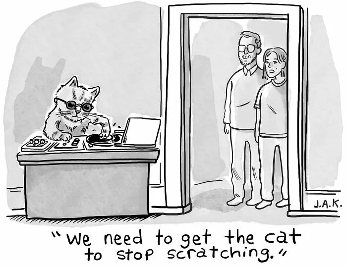 One-Panel Comics By Jason Adam Katzenstein Depicting Everyday Scenes With A Comic Flair (25 New Pics)