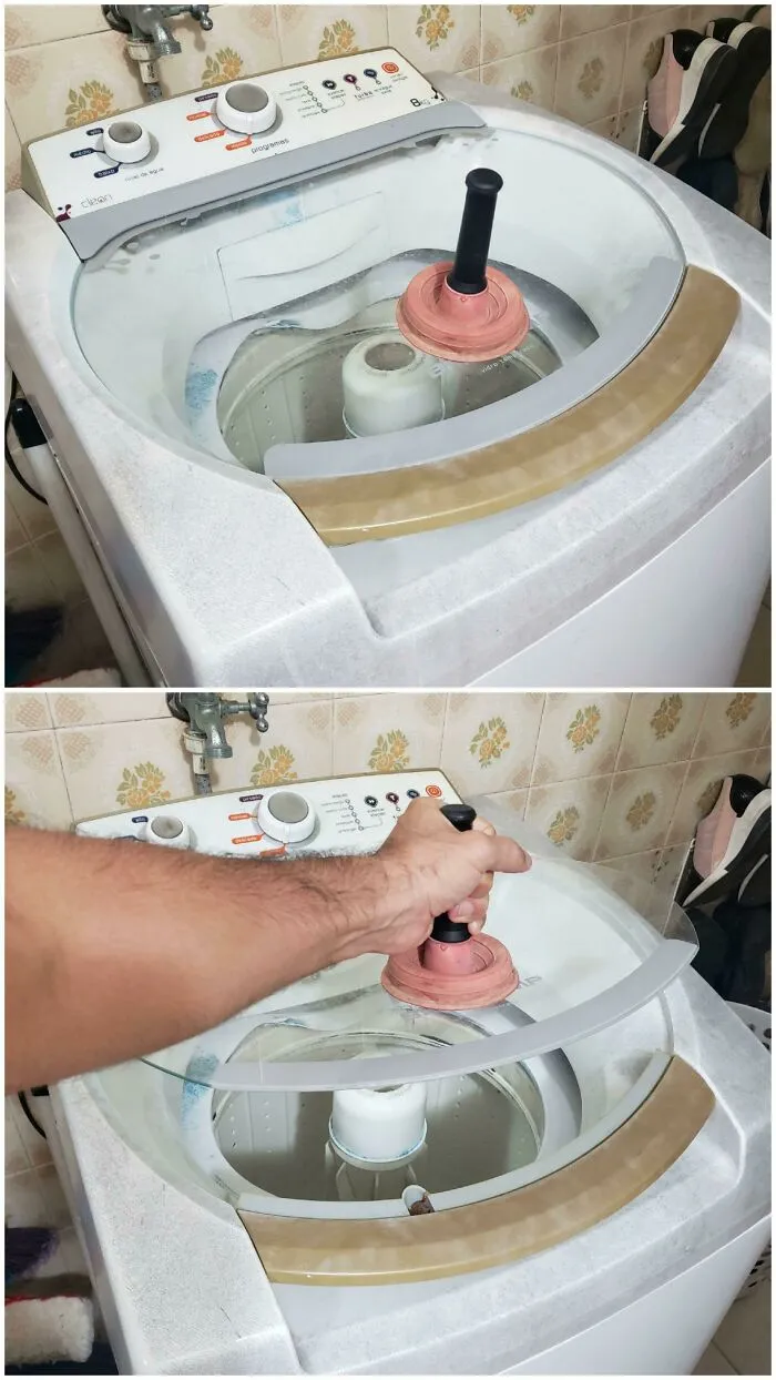 Washing Machine Lid Fixed