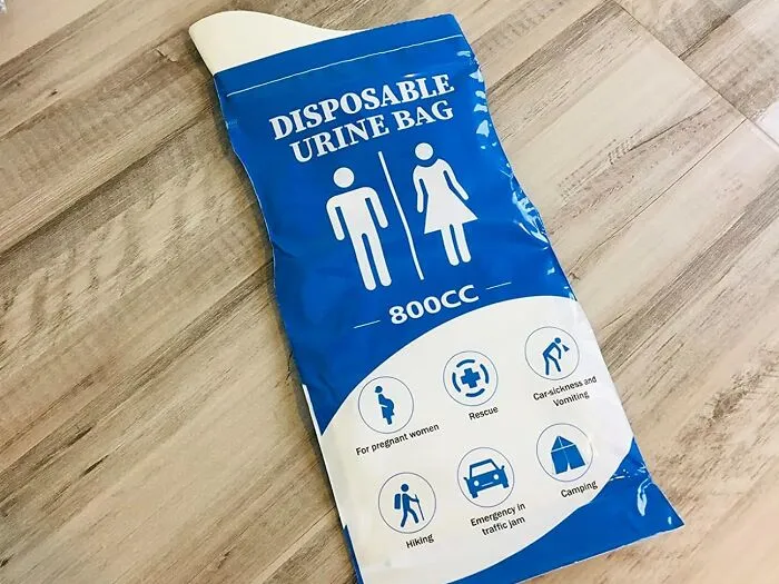 Pack A <span Style="Font:inherit;color:#d74b1f;"> Disposable Urinal Bag </Span> Is You Are Setting Off Into The Unknown