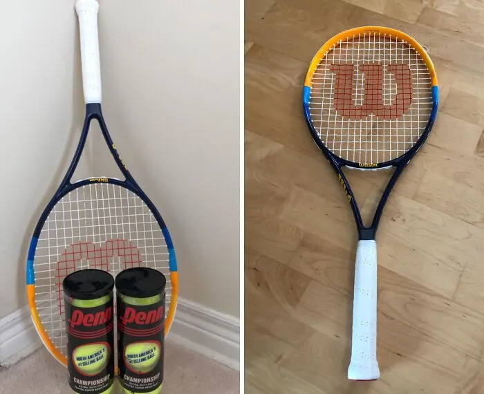 <span Style="Font:inherit;color:#d74b1f;"> Tennis Racket </Span>: For The Dad Who 'Would Have Made It If He Didn't Have That Injury'