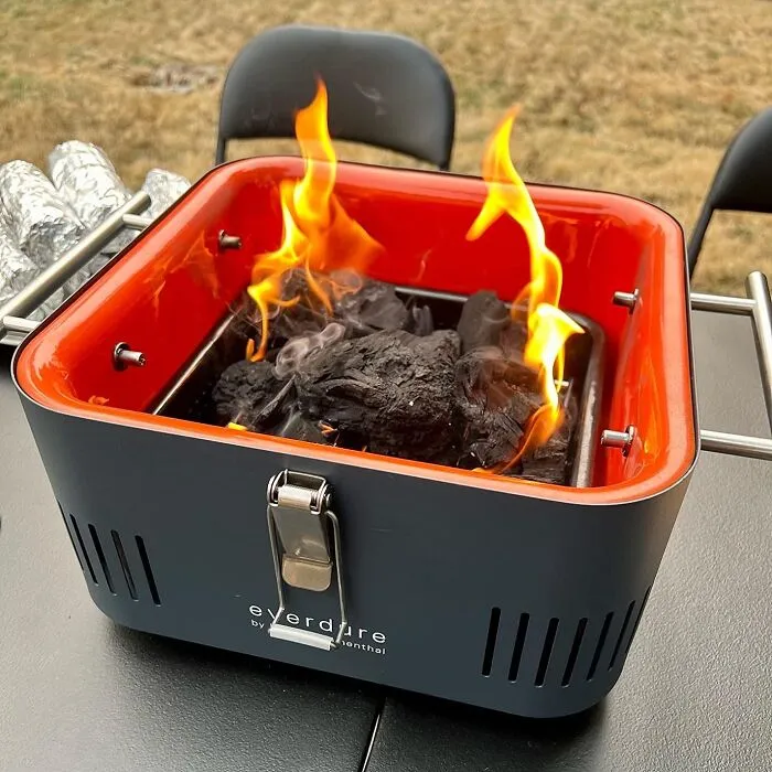 <span Style="Font:inherit;color:#d74b1f;"> Portable Charcoal Grill </Span>: For The Dad Who Refuses To Eat A Raw Diet