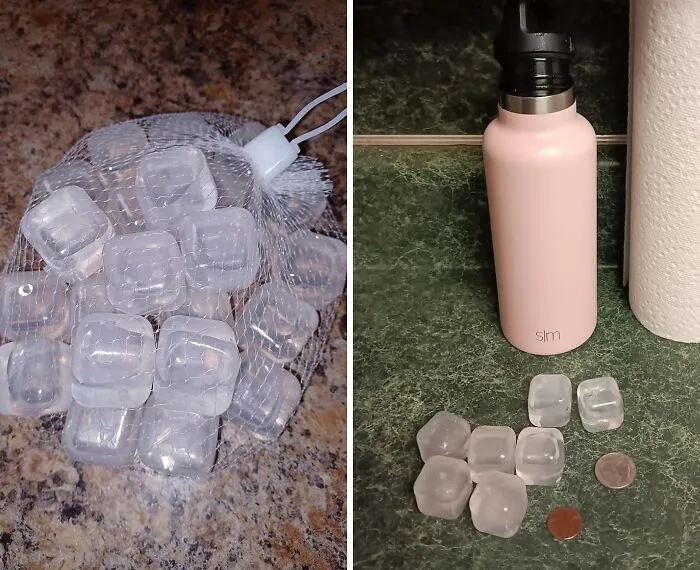 These <span Style="Font:inherit;color:#d74b1f;">  Plastic Ice Cubes </Span> Are The Only Way To Keep Your Drinks Cold Without Watering Them Down