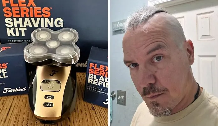 <span Style="Font:inherit;color:#d74b1f;"> Curved Head Shaver </Span>: For The Dad Who Needs To Accept It Is Time To Shave It Off