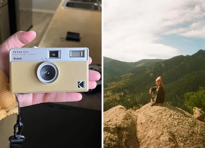 For The Dad Who Has Been Lowkey Nostalgic About Film Photography Since The Digital Era Took Over, The <a Style="Display:inline;" Href="Https://Www.amazon.com/Dp/B0b1j582sj?th=1&linkcode=ll1&tag=bpmoose-20&linkid=fe51a76bd7acd745e83c422dc25a09cb&language=en_us&ref_=as_li_ss_tl" Target="_blank">  <span Style="Font: Inherit; Color: #d74b1f;"> Kodak Ektar H35 Half Frame Film Camera </Span> Is The Kind Of Throwback That Actually Produces Something Worth Hanging On The Wall