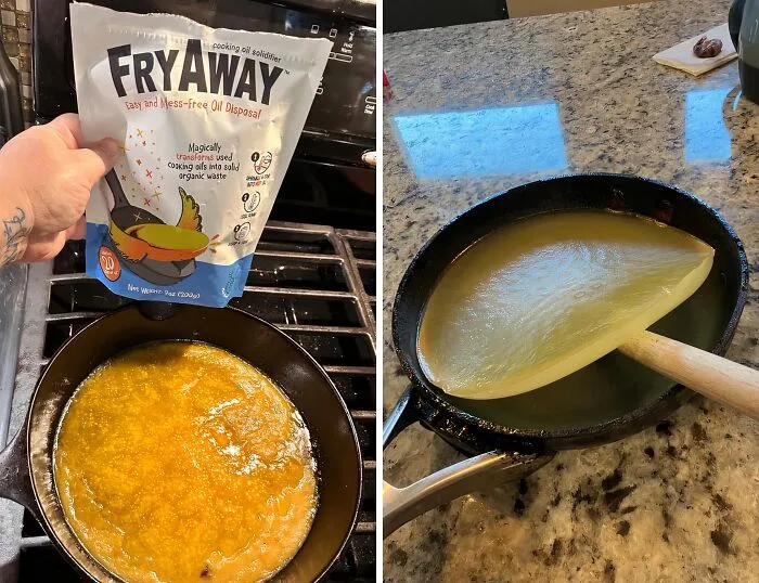 Save Your Drains With This Borderline Magical <span Style="Font:inherit;color:#d74b1f;"> Cooking Oil Solidifier</Span>