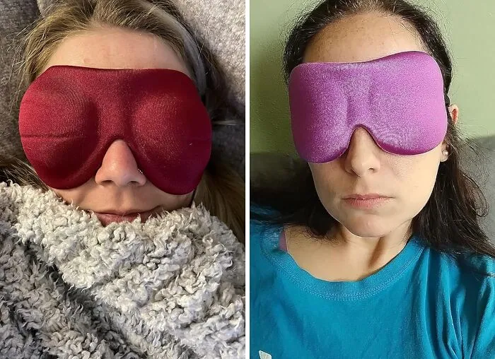 This <span Style="Font:inherit;color:#d74b1f;"> Sleep Mask For Side Sleepers </Span> Is Allowing Your Lashes To Live Their Best Life