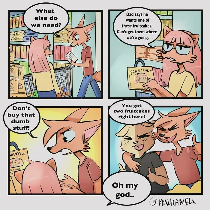 Animals Navigating Human-Like Scenarios In Hilarious Comics, By This Artist (65 Pics)