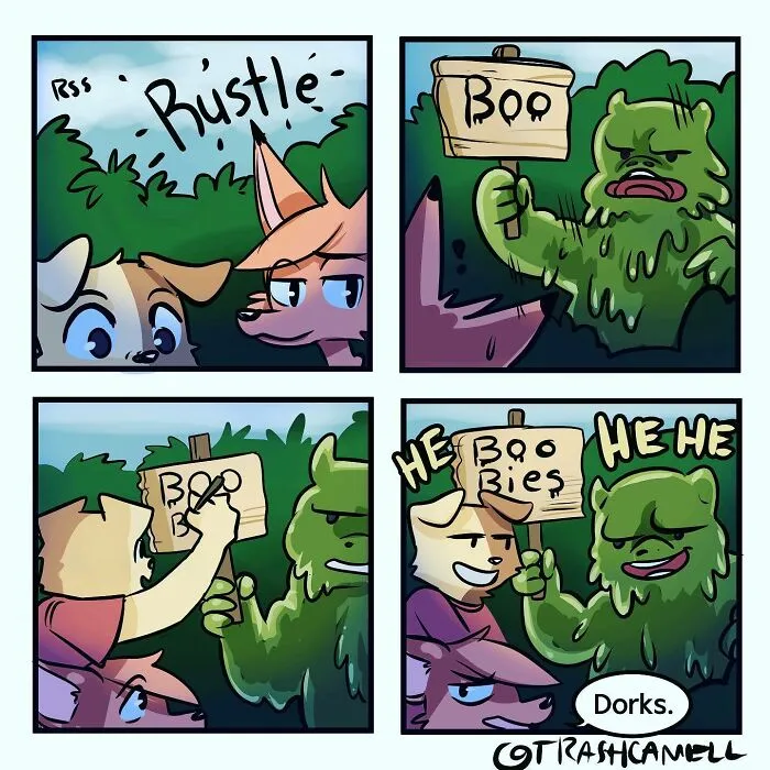 Animals Navigating Human-Like Scenarios In Hilarious Comics, By This Artist (65 Pics)
