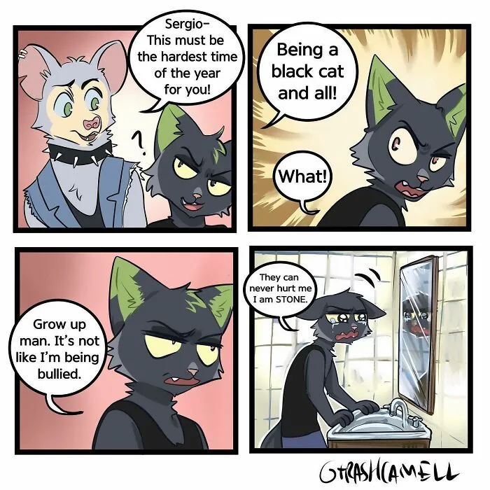 Animals Navigating Human-Like Scenarios In Hilarious Comics, By This Artist (65 Pics)