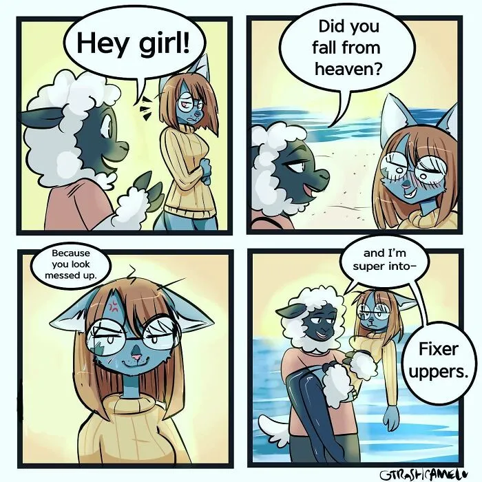 Animals Navigating Human-Like Scenarios In Hilarious Comics, By This Artist (65 Pics)
