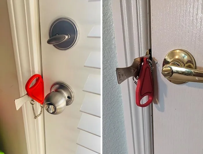 <a Style="Display:inline;" Href="Https://Www.amazon.com/Addalock-Portable-Travel-Airbnb-Lockdown/Dp/B00186urty?ie=utf8&th=1&linkcode=ll1&tag=bpgoat-20&linkid=1e81fda58693ca2c2a4a91f488bcd0b0&language=en_us&ref_=as_li_ss_tl " Target="_blank"> Sleep Soundly, Anywhere With The <span Style="Font:inherit;color:#d74b1f;"> Portable Door Lock</Span>