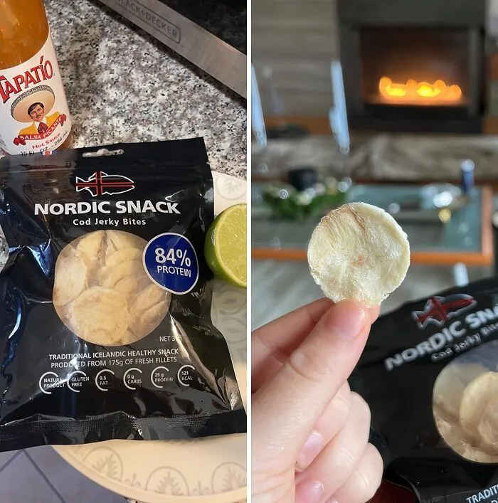 You Might Just Get Hooked On These <span Style="Font:inherit;color:#d74b1f;"> Cod Jerky Bites </Span>