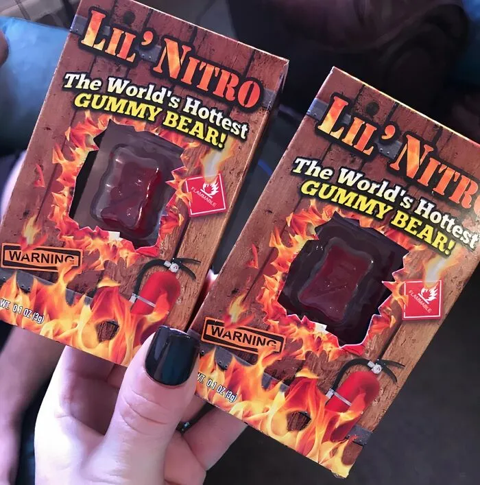 <span Style="Font:inherit;color:#d74b1f;"> Lil' Nitro: The World's Hottest Gummy </Span>: We Know We Couldn't Bear The Heat!