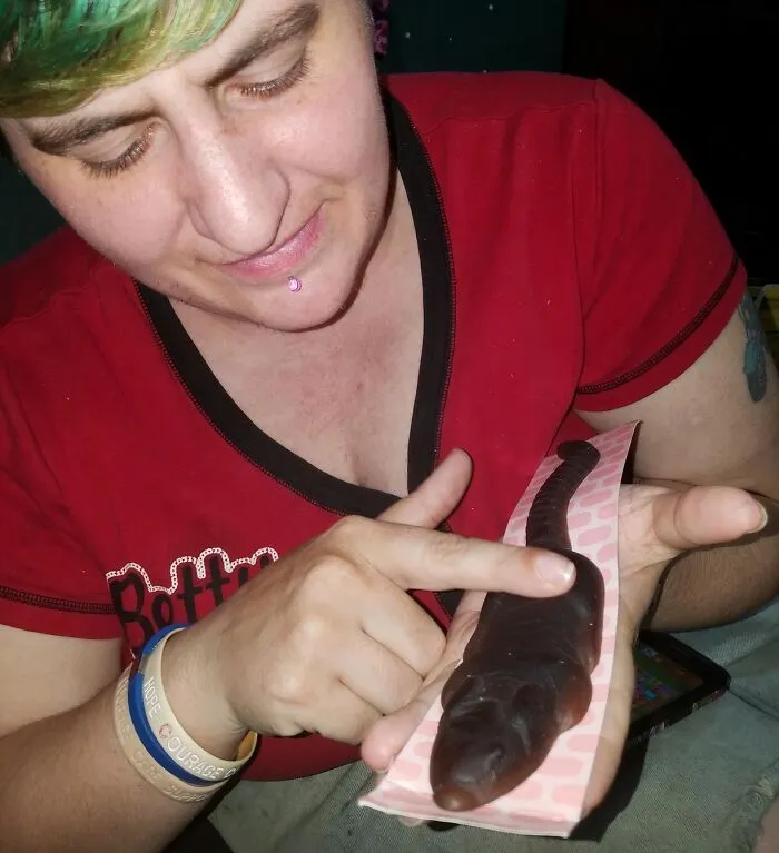 <span Style="Font:inherit;color:#d74b1f;"> Jelly Belly Pet Rat Gummi Candy </Span>: Let's See What Happens If You Put This One Under Your Hat