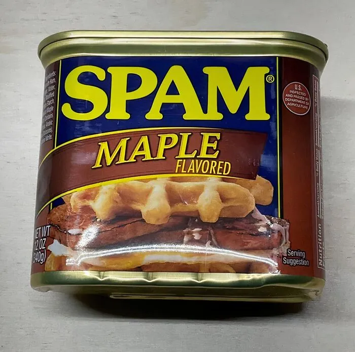 We Aren't So Sure That <span Style="Font:inherit;color:#d74b1f;"> Spam Maple Flavor </Span> Will Make The Best Musabi