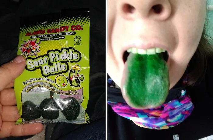 <span Style="Font:inherit;color:#d74b1f;"> Sour Pickle Balls </Span> Are Having Us Breaking Out In Cold Sweats Just Looking At Them