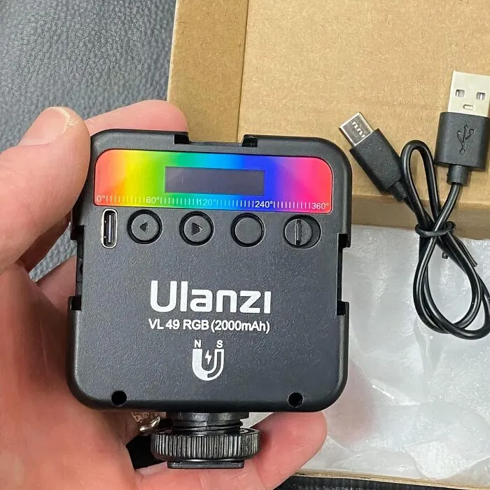 <span Style="Font: Inherit; Color: #d74b1f;"> Portable Photography LED Light</Span>: Insta-Worthy Pics, Anytime, Anywhere