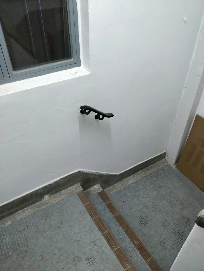 This Tiny Stair Handrail