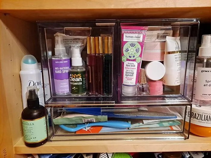 Tidy Drawers = Tidy Mind: These <span Style="Font: Inherit; Color: #d74b1f;"> Stackable Clear Organizer Drawers</Span> Will Spark Joy!
