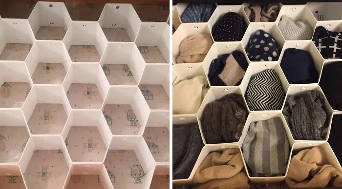 <a Style="Display:inline;" Href="Https://Www.amazon.com/Whitmor-6025-3928-Honeycomb-Drawer-Organizer/Dp/B00ca26hgw?ie=utf8&linkcode=ll1&tag=bpalpaca-20&linkid=7b7bab6231baffcde190362fea28fa5e&language=en_us&ref_=as_li_ss_tl " Target="_blank"> This <span Style="Font: Inherit; Color: #d74b1f;"> Honeycomb Drawer Organizer</Span> Is The Queen Bee Of Tidy Drawers
