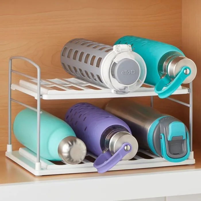 This <span Style="Font: Inherit; Color: #d74b1f;"> Water Bottle Organizer</Span> Avoids Any Potential Bottle Avalanches
