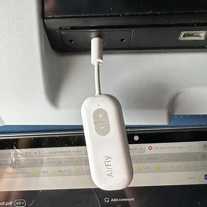 <span Style="Font: Inherit; Color: #d74b1f;"> Wireless Audio Transmitter & Receiver</Span>: Because Airline Headphones Are So Last Year 
