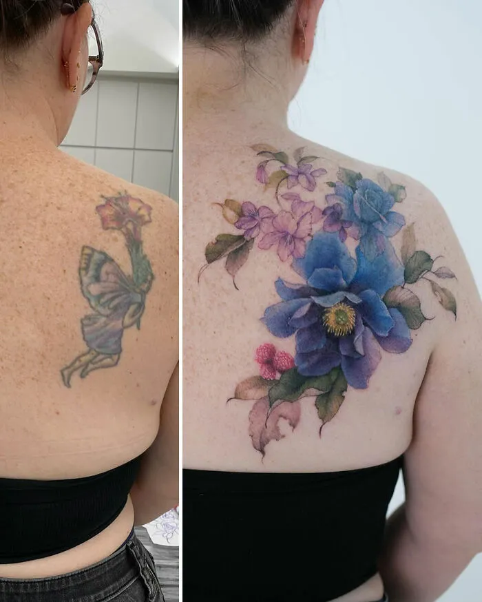 50 Tattoo Designs Reminiscent Of Watercolor Paintings By This Artist