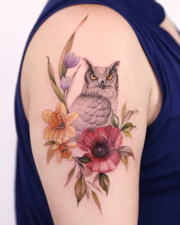 50 Tattoo Designs Reminiscent Of Watercolor Paintings By This Artist