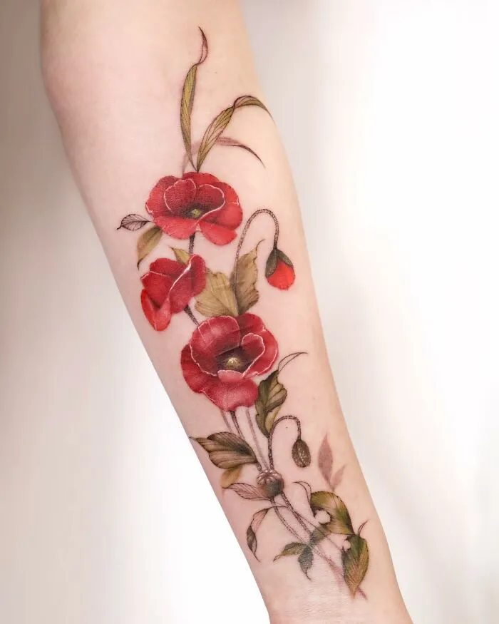 50 Tattoo Designs Reminiscent Of Watercolor Paintings By This Artist