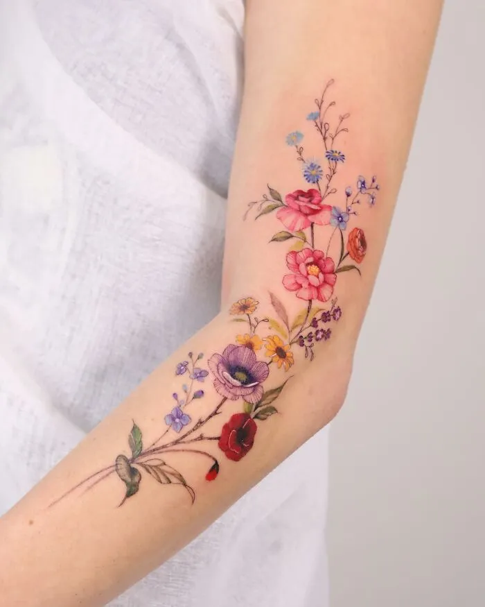 50 Tattoo Designs Reminiscent Of Watercolor Paintings By This Artist