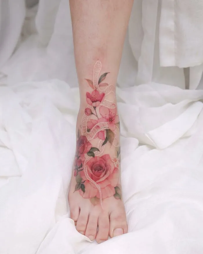 50 Tattoo Designs Reminiscent Of Watercolor Paintings By This Artist