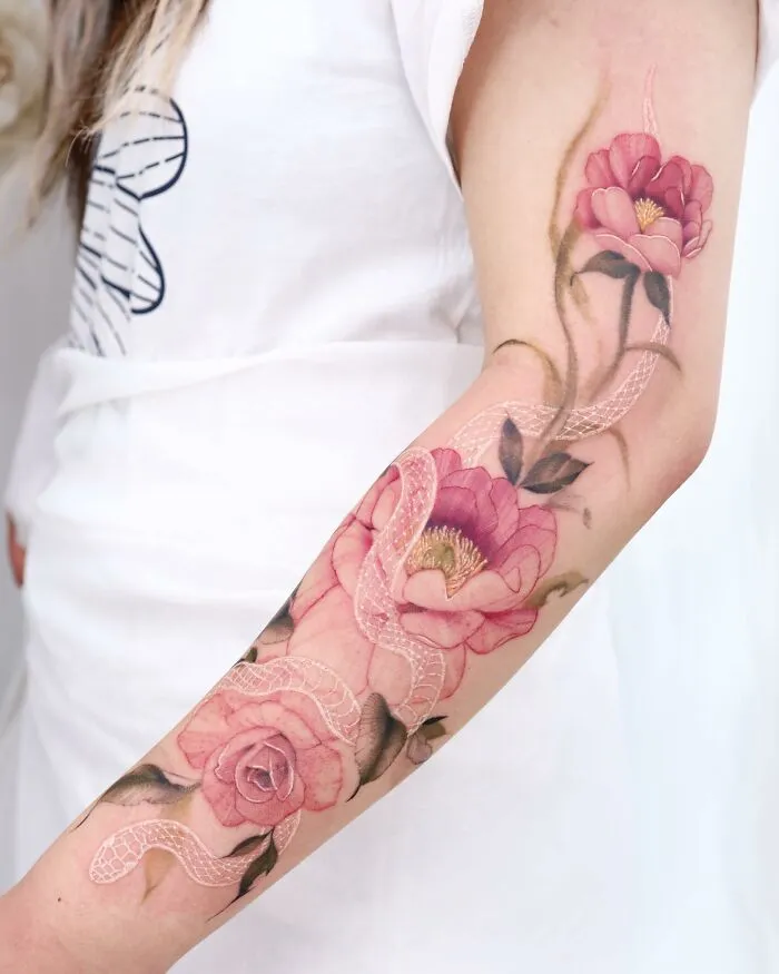 50 Tattoo Designs Reminiscent Of Watercolor Paintings By This Artist