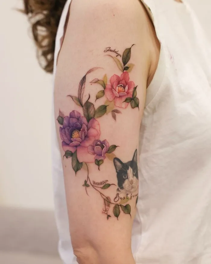 50 Tattoo Designs Reminiscent Of Watercolor Paintings By This Artist
