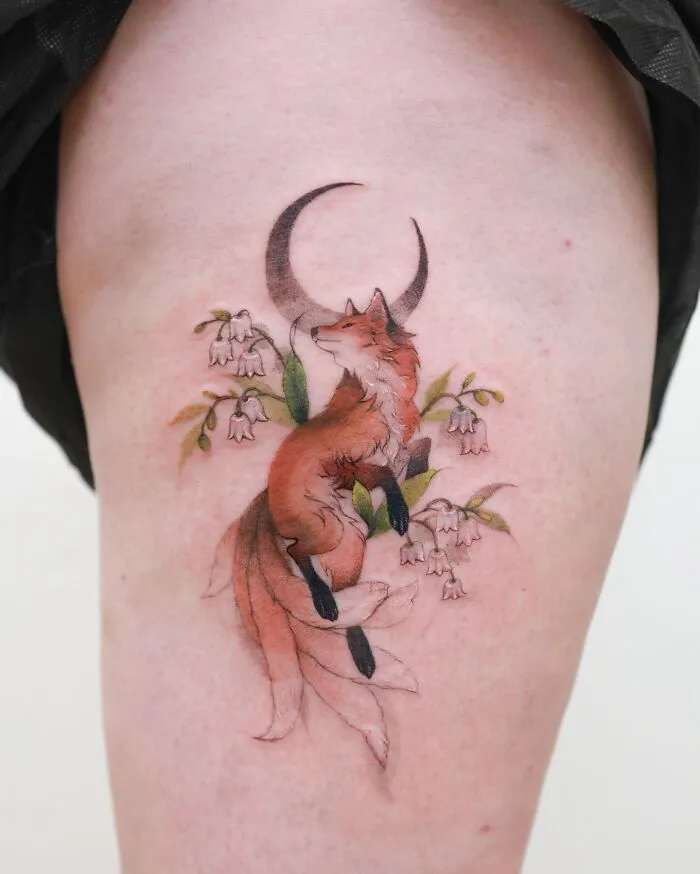 50 Tattoo Designs Reminiscent Of Watercolor Paintings By This Artist